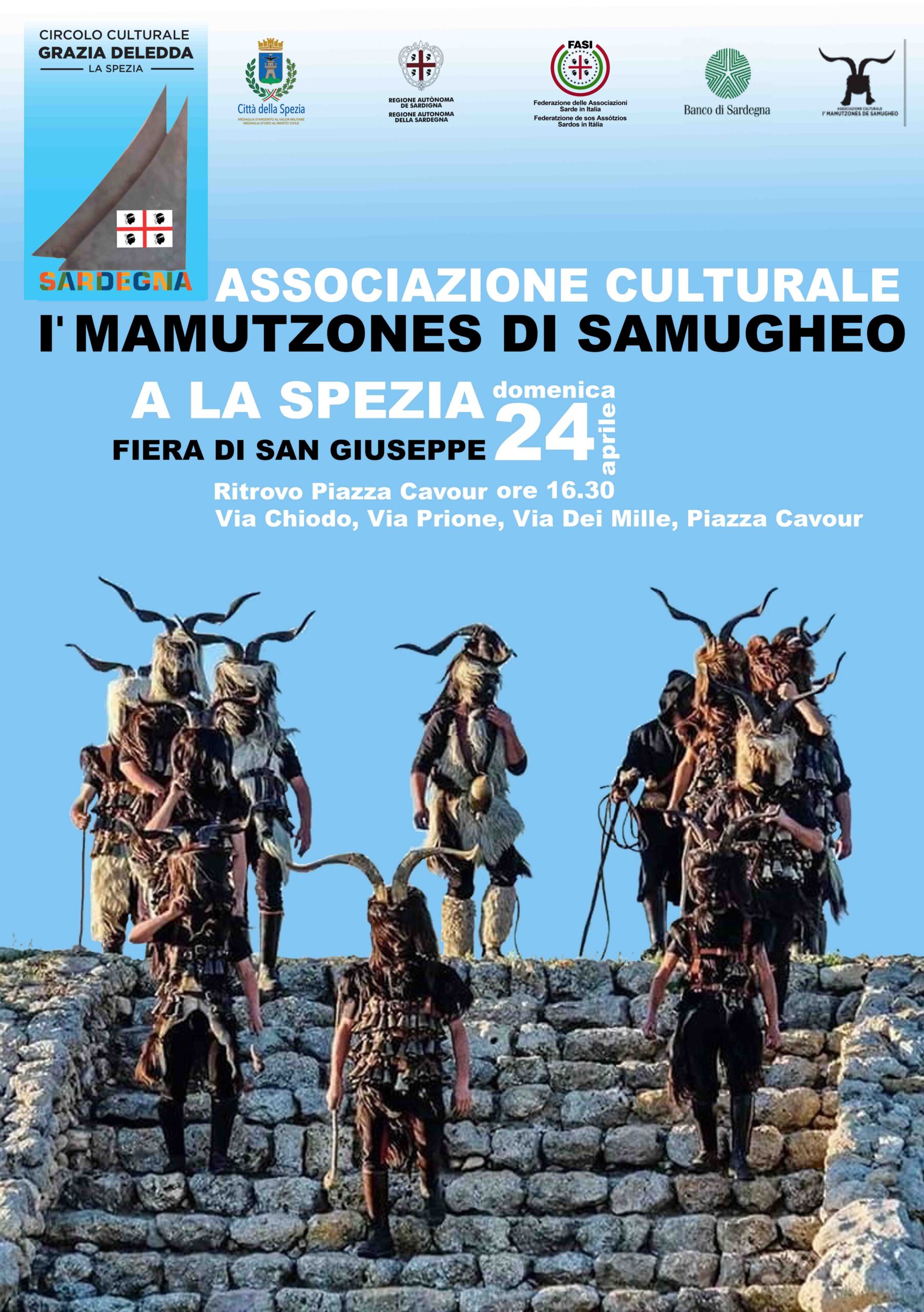 I Mamutzones di Samugheo a La Spezia